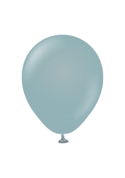 Retro Fırtına Mavi Pastel Balon 10 Lü 5 İnç MAVİ