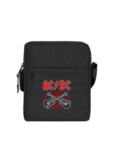 Ac Dc Wanna Siyah Omuz Çantası