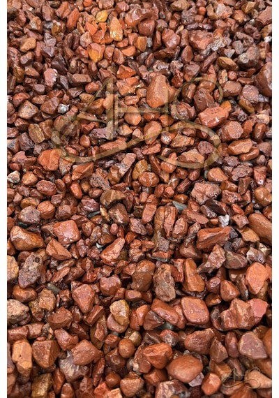 Kırmızı Bordo Dolomit Çakıl Taşı 1-3 Cm 2 Kg Dekoratif Bahçe Peyzaj Saksı Akvaryum Teraryum