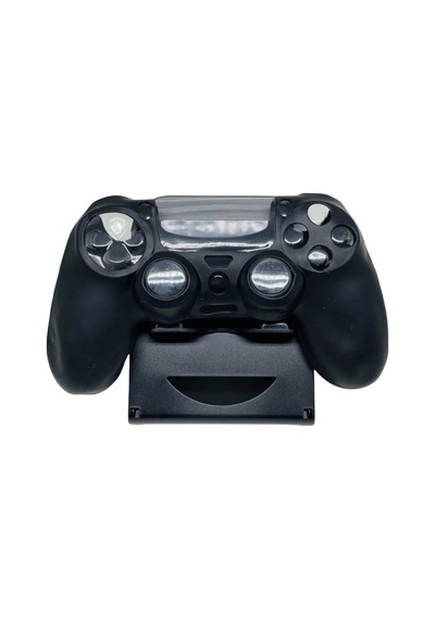 Ps4 Joystick Uyumlu Silikon Kılıf Dualshock Koruyucu Siyah