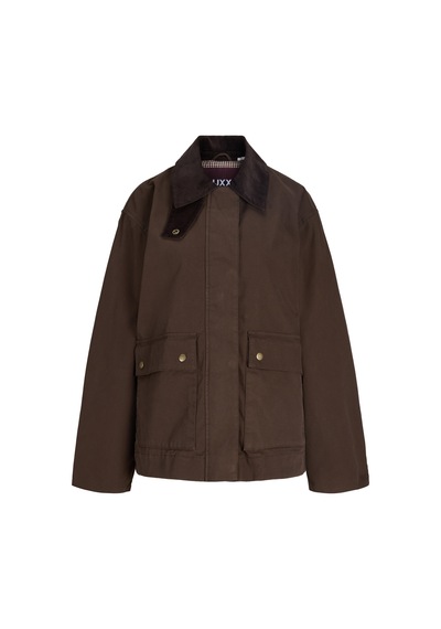 Jack & Jones Kadin Dik Yaka Kisa Mont - Zaga - 12298777 Demitasse