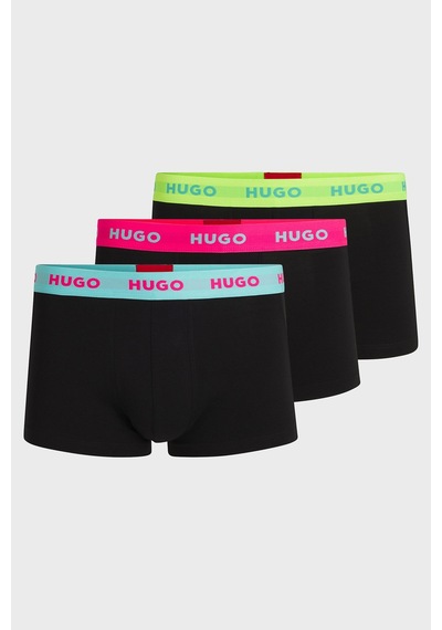 Hugo Erkek Boxer 50532611 730 Siyah Siyah