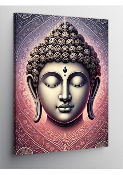 Kanvas Tablo Buda Ve Meditasyon Sükuneti 100cmx140cm