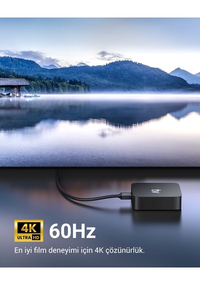 Ugreen Hdmı 4k Cable Male To Male 90 Degree Black 2m, 10173