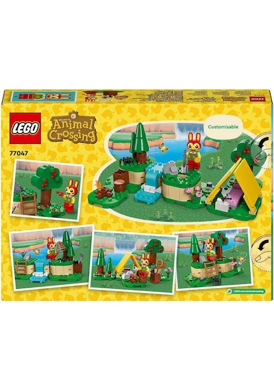 LEGO® Animal Crossing™ Bunnie Açık Hava Aktivitelerinde 77047 6+ Yaratıcı Oyuncak Yapım Seti - 164 Parça