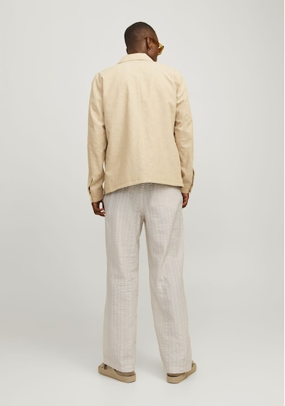 Jack & Jones Erkek Rahat Kesim Jogger Pantolon - Bill 12258597 Moonbeam Bej