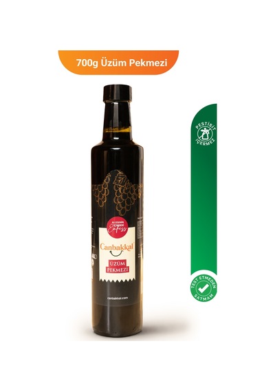 Canbakkal Üzüm Pekmezi İlave Şeker İçermez Pestisit Analizli 700 G