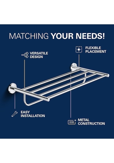 Grohe Essentials Raf Havluluk 604 Mm - 40800001 Çok Renkli