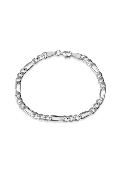 Gümüş Erkek Bileklik Figaro N11.15720