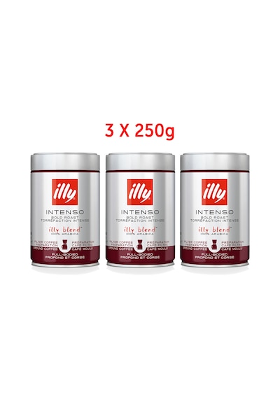 illy Filtre Kahve (3x250gr) Koyu Kavrulmuş illy Filtre Kahve (3x250gr) Koyu Kavrulmuş