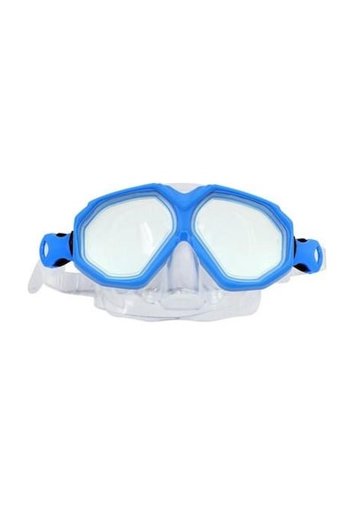 Speedo Sol25002c-tcbk Au Dual Lenses Mask With Snrkl Unisex Şnorkel Set Mavi