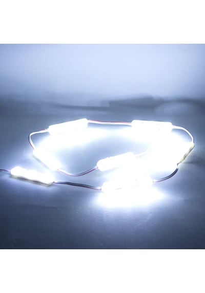 20 Adet 5 Watt Beyaz Işık Kelvin Ip65 Mercekli Modül Led 10 Adet Magnetli, Çok Kaliteli Modül Led Parlak Beyaz