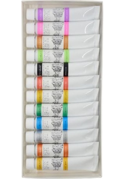 Sketch&Art Akrilik Boya Metalik Renkler 12X12 ML N:70-0065