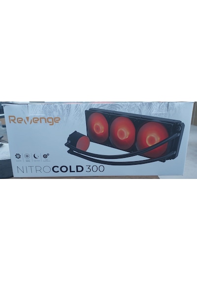 Revenge Nitro Cold 300 Intel Ve Amd Destekli Rgb Fanlı Infinite Panel Cpu İşlemci 360mm Sıvı Soğutma Sistemi - Kılavuzlu