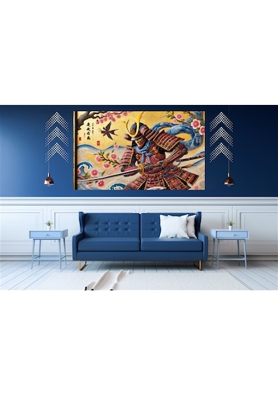 Ti-play Keskin 60x90cm Modern Samuray Pvc Çerçevesiz Tablo