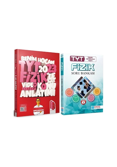 Benim Hocam 2023 Tyt Fizik Konu Ve Evrensel Soru Bankası Seti 2 Kitap