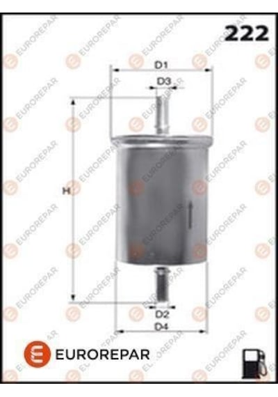 EUROREPAR E145064 Erp Benzin Filtresi