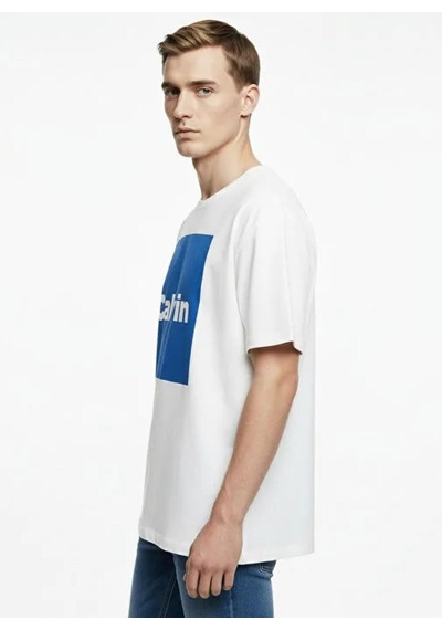 Calvin Klein Ss 16s Io Calvın Box Beyaz Erkek T-shirt