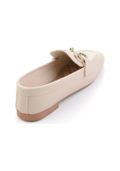 Bej Kadın Loafer Ayakkabı K01360060009