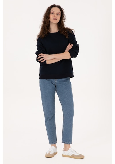 U.S. Polo Assn. Kadın Lacivert Bisiklet Yaka Sweatshirt 50320028-VR033