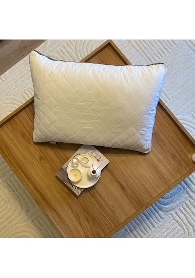 Komfort Home Kapitoneli Klimalı Yastık 50x70 Cm 2 Adet Beyaz