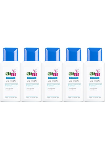 Sebamed Clear Face Yüz Temizleyici Toniği 200ml 5 Li Set
