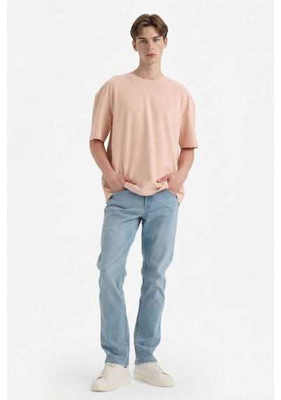 Defacto Nefes Alabilen Oversize Tişört X3926az26sppn287 Pembe-pn287