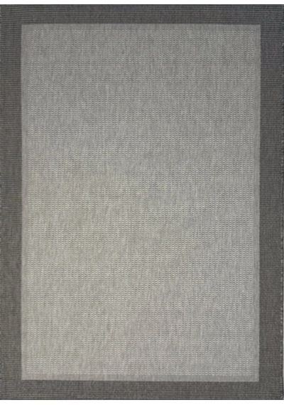 Mess Modern Dekoratif Yumuşak Dokulu Sisal Halı 3945 Gri Antrasit Çok Renkli