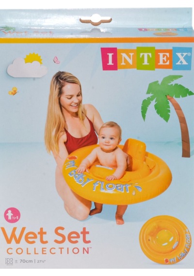 Baby Float Bebekler İçin Oturaklı Can Simidi Oturma Yaslan Yeri Olan Havuz Deniz Simidi 70 Cm 6 Ay+