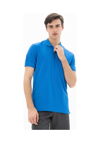 AR-MA Arma Erkek Regular Fit Polo Yaka Tişört Y25374304401 Saks Mavisi