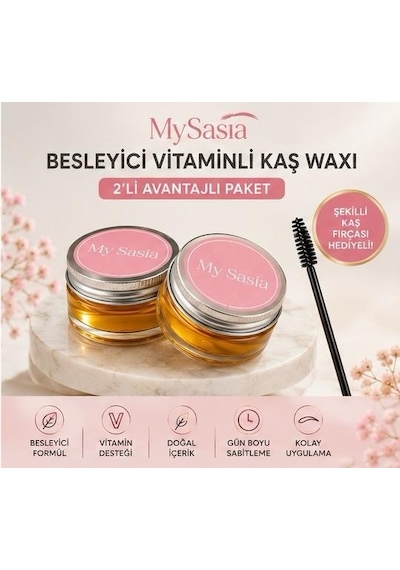 My Sasıa Kaş Waxı 2'li Set Pembe
