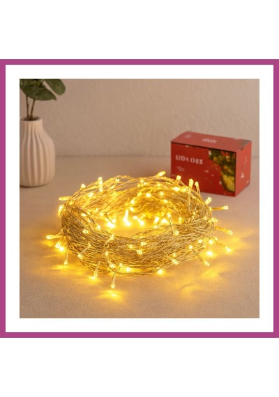 Gees Global Saçak Led Dekor Lambası 4.5m Günışığı, Fişli, Eklemli Gbzs