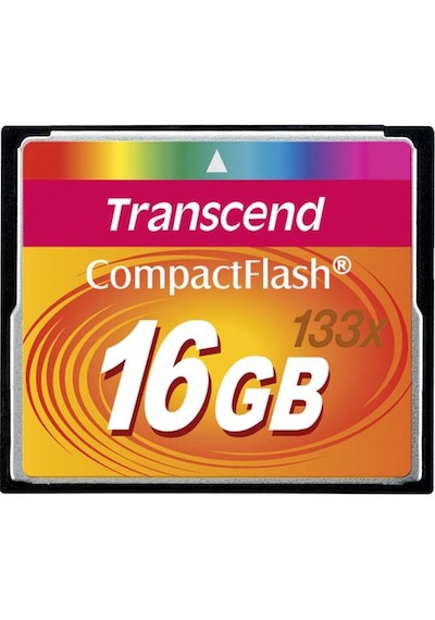 Transcend TS16GCF133 16 GB Compact Flash Hafıza Kartı