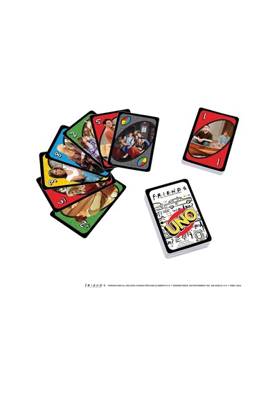 Mattel Games Uno Friends Kart Oyunu Hjh35