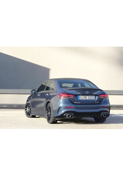 Mercedes A Serisi W177 Sedan A35 Amg Arka Difüzör 2019-2023 Arası Uyumlu