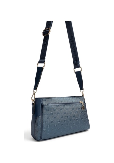 Silver & Polo Silver Polo Lacivert - Lacivert Logolu Kadın Çapraz Çanta Sp1273