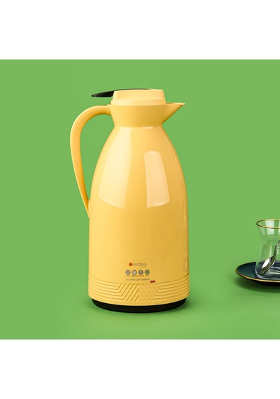 Kitchen Cam Termos - Sarı - 1,5 Lt Çok Renkli