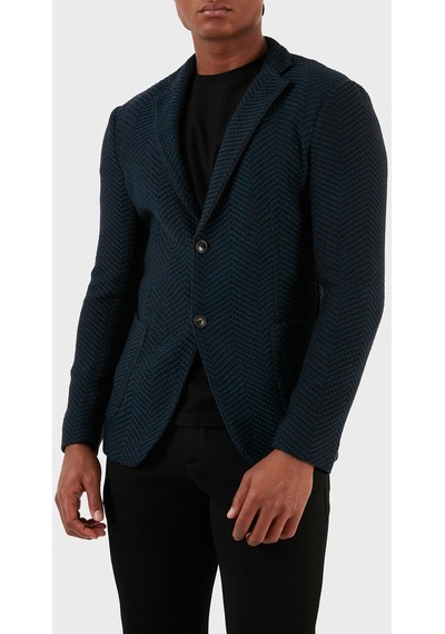 Emporio Armani Erkek Ceket H41g51 E1d06 919 Lacivert