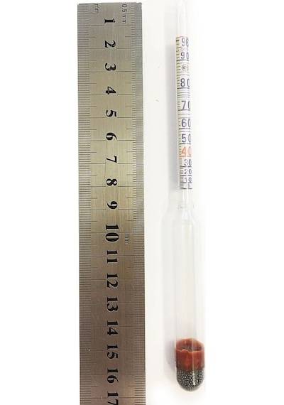 Aek-Tech Alkol-Metre 0-100 Kısa Form 17Cm N11.29485