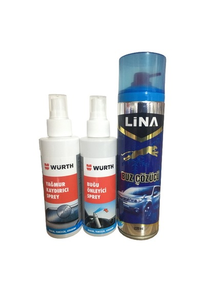 Würth Buğu Önleyici Yağmur Kaydırıcı 150 ML Lina Buz Çözücü