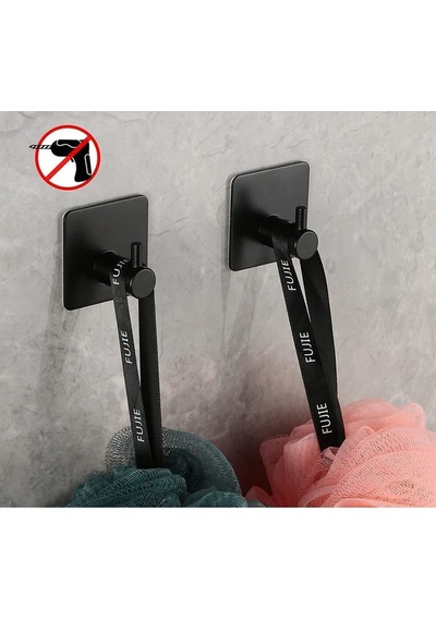 Zift Unique Paslanmaz Çelik Mat Siyah Banyo Aksesuar Takım-havluluk-tuvalet Kağıdı Askısı-lif & Bornoz Set Diğer