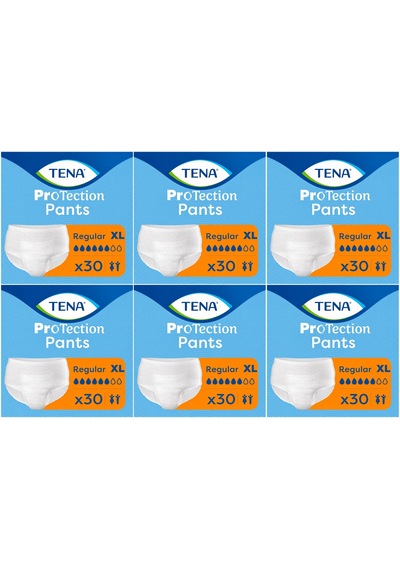 Tena Protection Pants Regular Emici Külot Yetişkin Bezi Xl 180adt