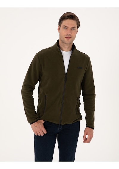 Pierre Cardin Erkek Haki Hırka Örme 50314014-vr027 Haki