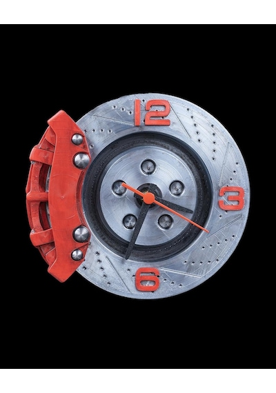 Brake Time Duvar Saati Spor Fren Diski Tasarımlı Dekoratif Saat-181