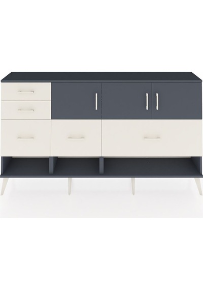 Arges Konsol 3 Raflı 5 Çekmeceli 3 Kapaklı 176x30x99 Antrasit-antrasit/aytaşı Antrasıt/aytası - Antrasıt Arges Konsol 3 Raflı 5 Çekmeceli 3 Kapaklı 176x30x99 Antrasit-antrasit/aytaşı Antrasıt/aytası - Antrasıt