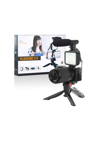 Video Fotoğraf Çekim Bluetooth Kumandalı Işık Ring Setcanlı Yayın Vlog Konferans Videosu