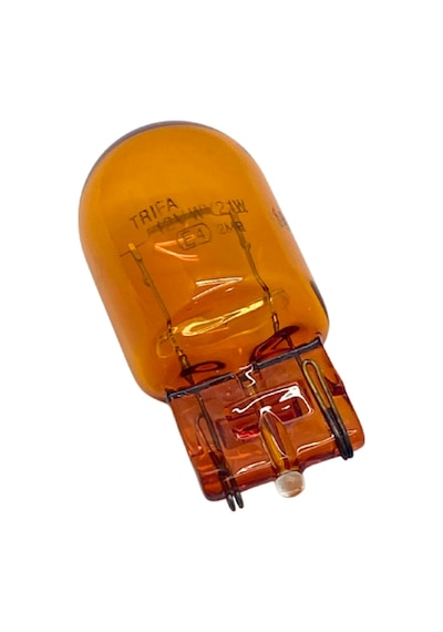 TRIFA 12V 93 AMPUL DİPSİZ T20 21W TURUNCU GERMANY
