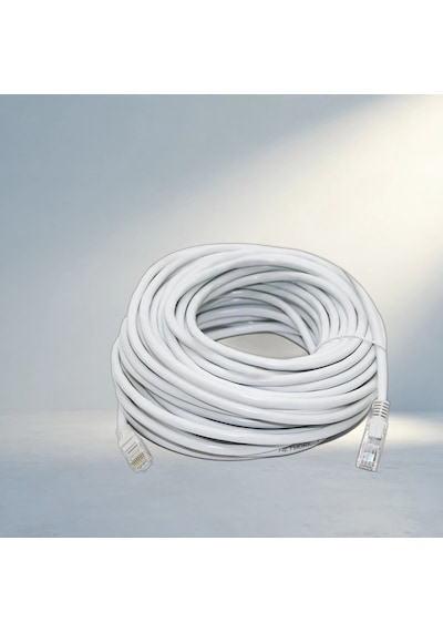Yüksek Hızlı Cat6 Ethernet Data Kablosu 20 Metre Uzunlukta