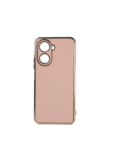 Huawei Nova 10 SE Kılıf Zore Bark Kenarları Altın Renk Kılıf