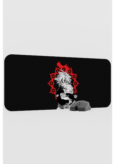 Nanatsu No Taizai Anime V2 - 70x30 Xl Gaming Kauçuk Kaymaz Taban Mouse Pad Fare Altlığı
